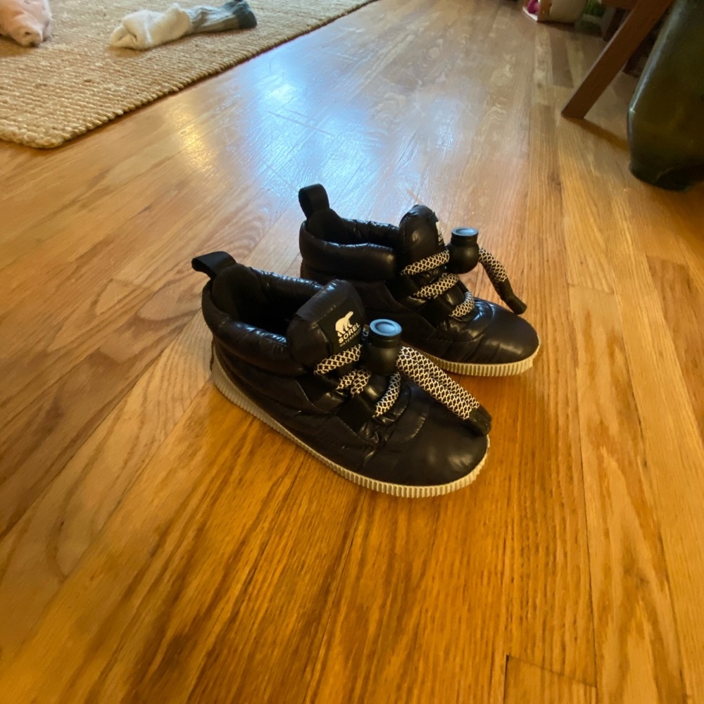 Sorel waterproof sneaker boots